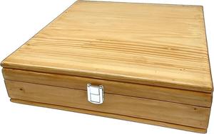 Ensemble d'outils maçonniques – Outils de Loge Rouge avec équerre, compas, maillet, règle, burin, truelle et baguettes de diacre - Product Image 6