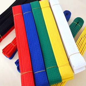 Cinturones de Artes Marciales, Karate, Judo, Taekwondo, Jiu Jitsu, Cinturón Protector Estándar de 2.8m, Spandex/Poliéster, Algodón Elástico - Product Image 5