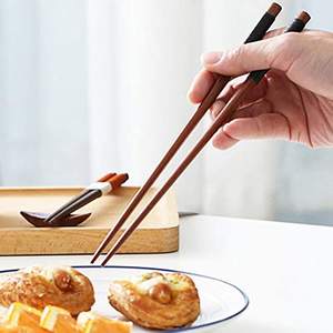 Palillos de madera, cuchara, tenedor, vajilla de viaje de estilo japonés con bolsa para acampar, picnic, oficina, hogar - Product Image 5