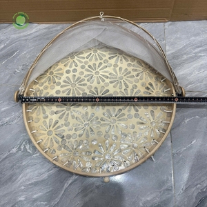 Exquisite mother-of-pearl inlaid food <b>cover</b> Kitchenware and <b>table</b> decoration Wholesale eco-friendly Made in Viet Nam - Product Image 6