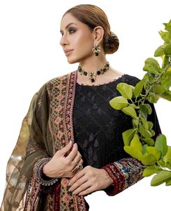 Excellente qualité Pakistan remises spéciales Taille femmes shalwar kameez robe robe robe Kuchi Afghani du Pakistan par WS INTNATIONAL - Product Image 2