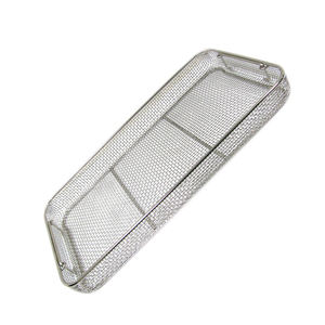 Surgical Instruments Tray Custom Made <b>Wire</b> Mesh Trays German Stainless Steel Medical Sterilization Tray Instrument Set Dentavex - Product Image 4