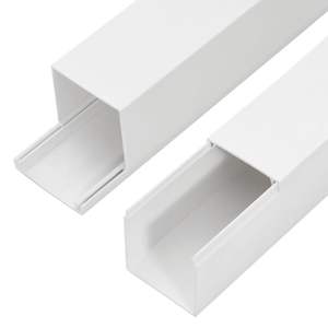 Goulotte de câblage en PVC 2,4''x1,6'' 98,4' - Produit de gestion des câbles - Product Image 6