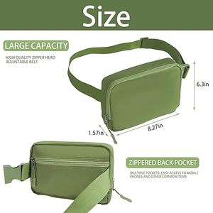 Sac banane, sac bandoulière, sac de poitrine, sac de hanche personnalisé, grand format, en nylon, écologique, imperméable, vente en gros, OEM, ODM - Product Image 4