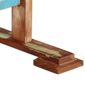 Tavolo da pranzo medio multicolore in legno massello di recupero - Product Image 5