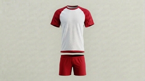 Conjunto Deportivo de Fútbol para Hombre, Camiseta y Pantalones Cortos de Poliéster, Transpirable, Ligero, Ropa Deportiva de Entrenamiento, Logotipo Personalizado - Product Image 3