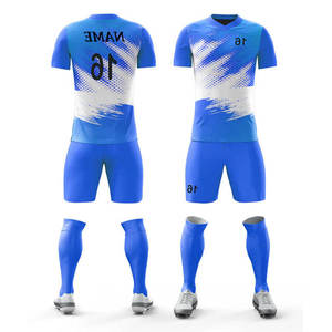Fabricant d'uniformes de football de haute qualité, ensemble de maillots de foot personnalisés avec impression et broderie sur mesure - Product Image 1