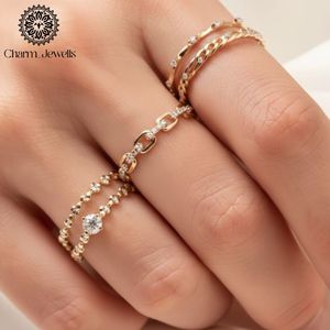 Bague Éternité en Moissanite Plaqué Or Rose Charm_Jewells, Coupe Coussin, Sertissage à Griffes, pour Femme, Romantique, Certifiée IGI - Product Image 6
