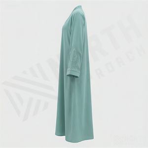 Abayas à imprimés floraux, vêtements musulmans traditionnels, kaftan, vêtements islamiques, abaya pour femmes, robe musulmane, couleur personnalisée, qualité supérieure - Product Image 3