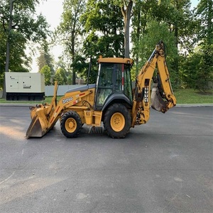 Chargeuse-pelleteuse John Deere de qualité supérieure pour la construction professionnelle, avec une excellente portée de godet et une puissance de levage remarquable - Product Image 6