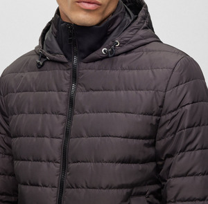 Latest Fashion Good Quality Outdoor Bubble <b>Padded</b> Quilted Puffer Down Waterproof Outdoor Zip up <b>Running</b> Men Puffer Jacket - Product Image 2