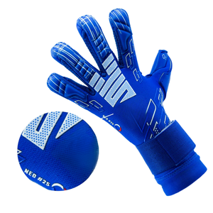 Gants de gardien de but en latex avec logo personnalisé pour adultes et enfants, forte adhérence, antidérapants, respirants, fermeture à boucle et crochets, football - Product Image 3
