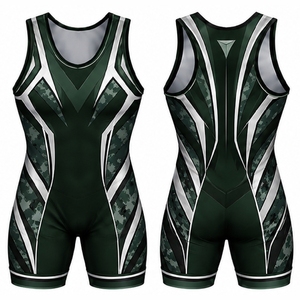 Custom <b>Wrestling</b> <b>Singlets</b> <b>Mens</b> Sublimated <b>Wrestling</b> Uniforms Team Sportswear Stretch Performance Competition Apparel - Product Image 6