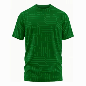 T-shirts unisexes personnalisés en coton 100% de haute qualité, vente en gros ODM, pour hommes, à col rond, unis, décontractés, respirants, écologiques et durables - Product Image 4