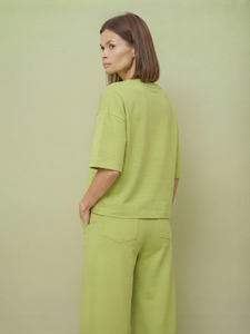 T-shirt ample à épaules tombantes pour femme – Qualité supérieure, respirant, style streetwear, idéal pour l'été - Product Image 4