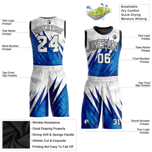 Uniforme de Baloncesto Personalizado OEM, Ropa Deportiva de Equipo, Jersey y Pantalones Cortos de Secado Rápido, Fabricante, Venta al Por Mayor - Product Image 2