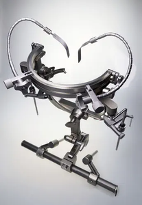 Aluminium 3-point Head Frame Brain Mayfield Pattern Pin Skull <b>Clamp</b> Shuja Surgico - Product Image 6