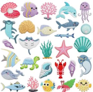 Patchs brodés floraux uniques, motifs personnalisés, appliques thermocollantes sur toile pour vestes, chapeaux, sacs, cadeaux, vente en gros - Product Image 1