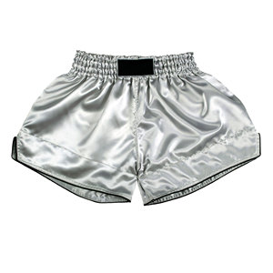 Pantalones Cortos de Entrenamiento de MMA Personalizados Unisex de Poliéster Satinado para Boxeo, Muay Thai, BJJ, Servicio de Logotipo OEM, Pantalones Cortos de Lucha Ligeros y Transpirables - Product Image 2