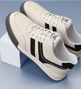 Zapatos Casuales de Negocios Unisex Blancos, Mocasines Modernos y Zapatos Deportivos de Invierno con Entresuela de EVA, Combinan con Todo - Product Image 6