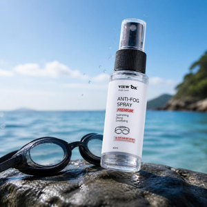 แว่นตาว่ายน้ำกันฝ้า View-OK Water Base Anti-Fog ขนาด 20 มล./40 มล. วัสดุพลาสติก ทรงตรง เหมาะสำหรับทุกฤดูกาล - Product Image 2