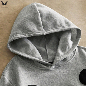 Sudaderas con Capucha Oversize para Hombre, Sudaderas de Moda con Logotipo Personalizado, Proveedor OEM/ODM, Sudadera Casual de Punto con Estampado de Parches para Hombre - Product Image 4