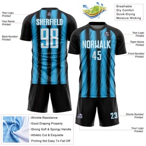 Tenue de football confortable, vêtements de sport, uniformes d'entraînement, matière respirante anti-UV, écologique - Product Image 4