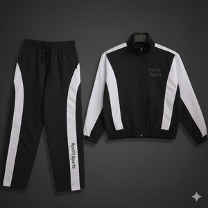 Ensemble de survêtement Rexfit Sports OEM pour hommes, coupe-vent d'extérieur, short de course réfléchissant, ensemble d'été, vente en gros - Product Image 1