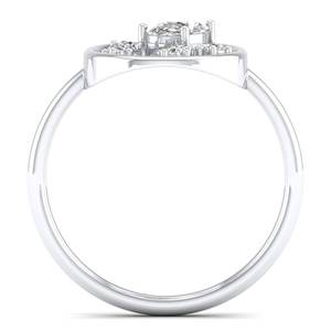 REYES, Anillos de Compromiso de Oro Sólido de 14K y 18K con Moissanita VVS para Mujer, Certificados por GRA, Chapados en Rodio, Joyería Fina - Product Image 4