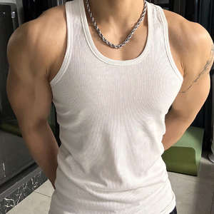 Camiseta sin Mangas para Hombre, Estilo Deportivo, Holgada, Cuello Redondo, Ropa de Verano para Hombre, Camiseta sin Mangas de Moda - Product Image 4