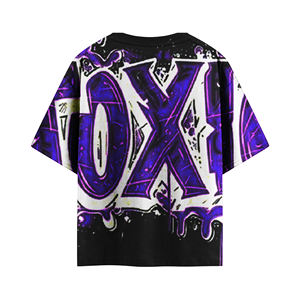 Camiseta de Algodón Grueso para Hombre, Camiseta Oversize Lisa, Impresión de Logotipo Personalizado, Ropa Urbana, Camiseta Casual de Moda - Product Image 2