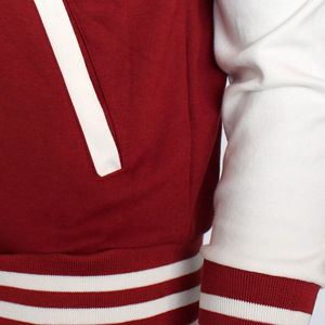 Vestes universitaires pour hommes en laine, réversibles, séchage rapide, logo sur le devant, couleurs personnalisées, qualité supérieure, vente en gros OEM, broderie personnalisée - Product Image 5