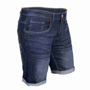 Nouveauté été : Short en jean stretch décontracté pour homme – Bleu et noir – Style streetwear tendance - Product Image 6