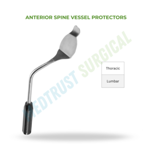 Protectores de vasos de columna vertebral anterior, instrumento quirúrgico toracolumbar para exposición espinal anterior - Product Image 2