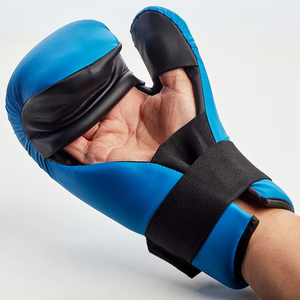 Custom Open Hand Taekwondo ITF Guantes MMA Artes marciales Kickboxing Point Guantes DE LUCHA - Product Image 2
