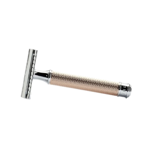 Private Label Men's Stainless Steel Twin Blade Safety <b>Razor</b> Slip-Resistant <b>Bikini</b> Use - Product Image 2