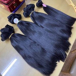 N.A.H Extensiones de cabello vietnamita crudo sin procesar Sedoso Suave Natural Sedoso Onda recta Suelta Onda profunda Paquete de cabello humano - Product Image 1