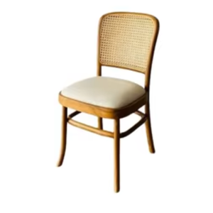Dining Chair Furniture Made From A Combination Of Teak Wood And Rattan With Thick And Soft Foam <b>Seat</b> - Product Image 6