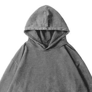 Sudadera con capucha para hombre de alta calidad 2026, diseño moderno con lavado ácido, estilo básico y limpio, tela suave y fácil de poner y quitar, en oferta. - Product Image 6