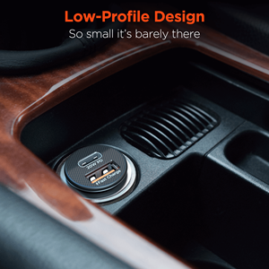 Caricabatterie da Auto Portatile 20W USB-C PD e 18W USB a Ricarica Rapida - Product Image 4