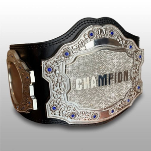 Ceinture de championnat personnalisée en cuir PU lourd et respirant 2026, épaisseur 2-4 mm, confortable, unisexe, pour compétition d'arts martiaux - Product Image 4