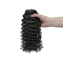 Cheveux indiens Remy bouclés à double trame (densité moyenne) - Origine éthique, pointes doublement tirées, sans traitement chimique - Product Image 6