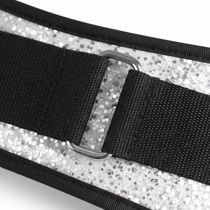 Ceinture de soutien lombaire en néoprène pailleté pour l'entraînement et la musculation, ceintures en néoprène pailleté unisexes, ceinture de musculation en néoprène pailleté - Product Image 4