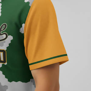 Maillots de baseball respirants personnalisés, maillot de softball, nom et numéro personnalisés, uniforme de sport d'équipe, t-shirt à manches courtes taille adulte - Product Image 3