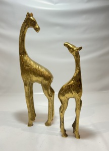 Statue de taureau de Wall Street en aluminium moulé, finition laiton doré poli, figurine décorative de table, sculpture Feng Shui - Product Image 4
