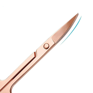 Ciseaux à cuticules professionnels à pointe fine, outil en acier inoxydable pour manucure, pédicure et entretien des ongles - Product Image 4