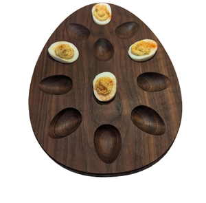 Portable <b>Egg</b> Tray Indian Exporter Superior Quality Brown Wooden <b>Egg</b> Holder Rack for <b>Egg</b> <b>Storage</b> or Display - Product Image 5