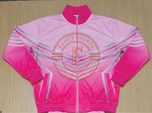 Ensemble de survêtement à sublimation haute élasticité pour filles – Tenue d'entraînement performante - Product Image 3