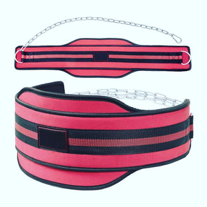 Weight Lifting <b>Belt</b> Standard Neoprene Dip <b>Belt</b> Heavy Duty Chain Pull Chin Dips Bodybuilding <b>Exercises</b> Strength Training Gym Wear - Product Image 4