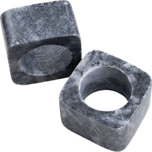 Anillos para Servilletas de Mármol, 2 Piezas, Forma Redonda, Porta Servilletas de Mármol de Diseño para Baño, Hechos a Mano, Personalizados, en Oferta - Product Image 2